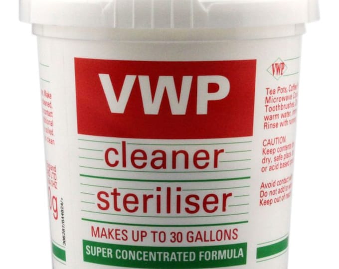 VWP steriliser 100g  , sterilising ,homebrewing household cleaner