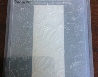 Couture Creations , embossing folder, Encaustic   , C0723158 , 5” x 7” , Freepost U.K.