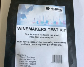 Winemakers Test Kit, Harris Homecraft, Freepost U.K.