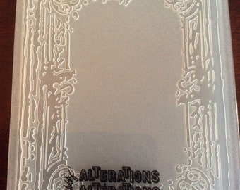 Sizzix , 4.5” x 5.5” embossing folders, Freepost U.K