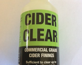 Harris Cider Clear commercial grade ciderfinings , treats upto 15 gallons of wine.  Freepost U.K.
