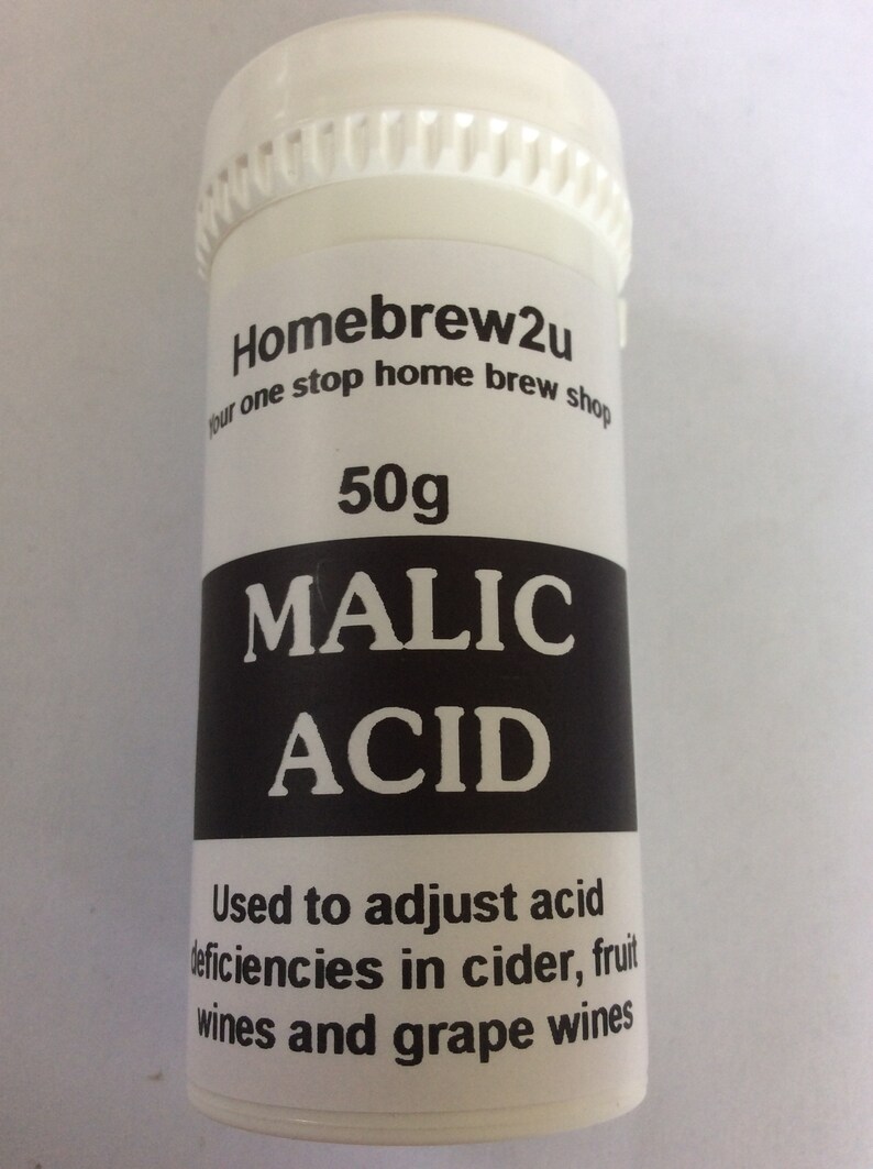 Homebrew2u Malic Acid 50g , Freepost Royaume-Uni image 1