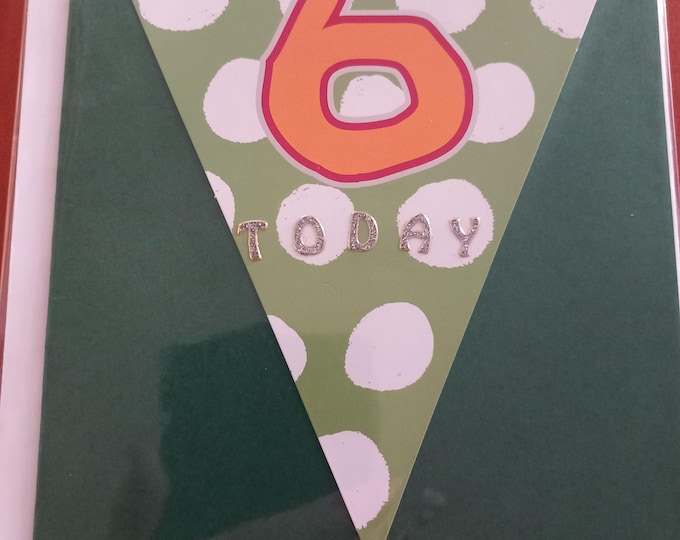 Hand made Birthday cards, Children's ages 6-10, various designs, left blank