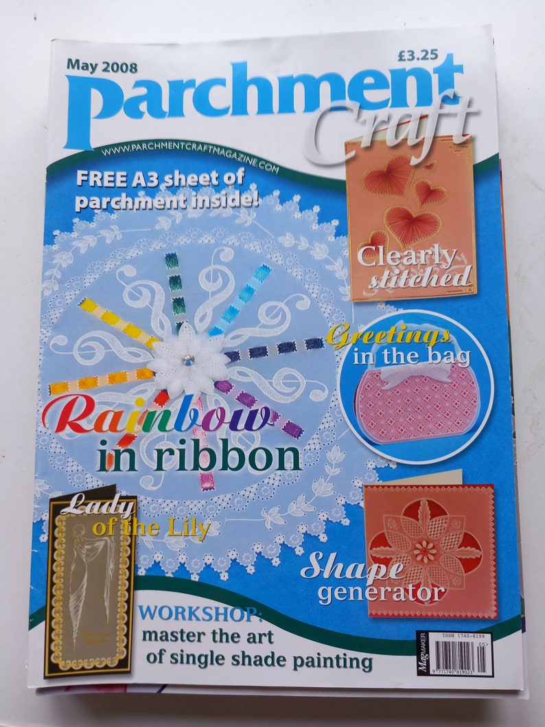 Parchment craft magazine June 2009, Freepost uk,ki image 6