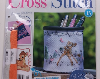 Disney Cross Stitch Magazine Bambi Freepost U.K