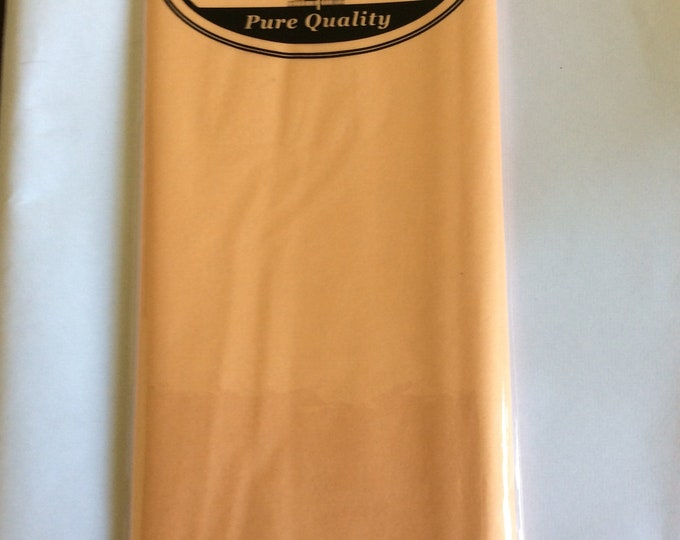 Tissue Paper, pk 10 sheets, Peach , 50cm x 66 cm approx, Freepost U.K.
