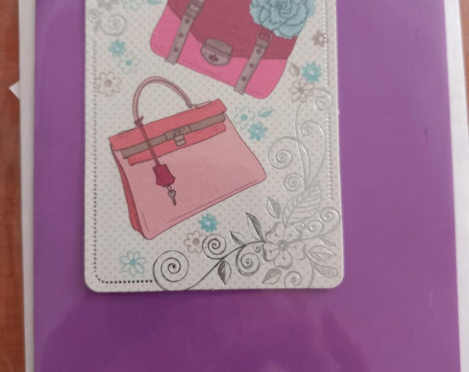 Hand made greeting cards, Shoes and Handbags.... ,Various designs and sizes, left blank