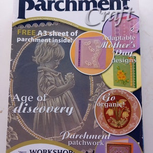 Parchment craft magazine June 2009, Freepost uk,ki image 2