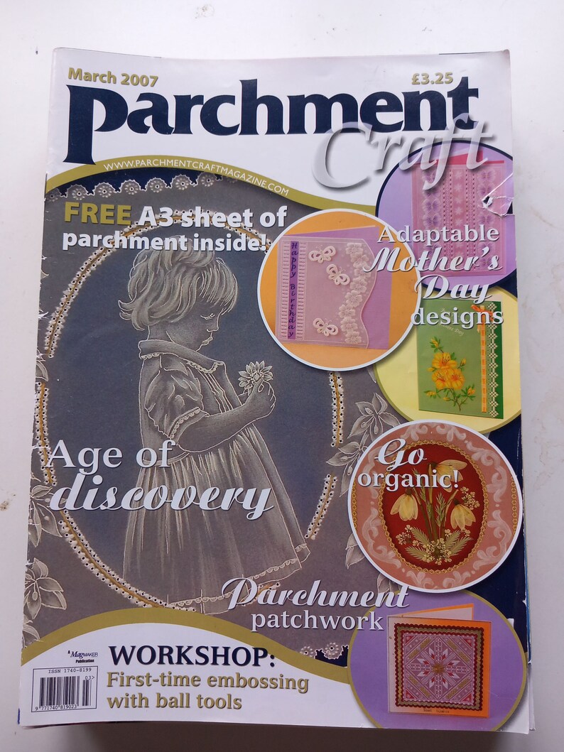 Parchment craft magazine June 2009, Freepost uk,ki MARCH 2007