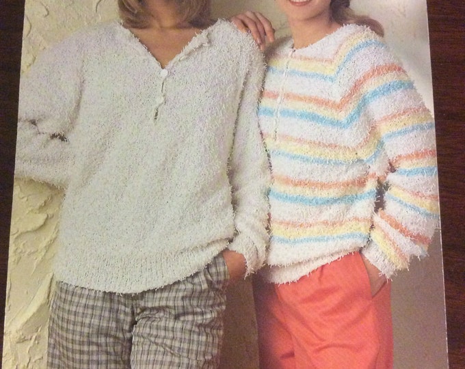 Vintage Emu, knitting pattern, No 1304c , Coral Reef,     freepost  U.K