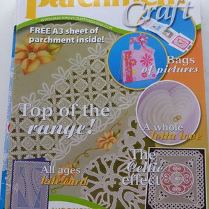 Parchment craft magazine June 2009, Freepost uk,ki image 5