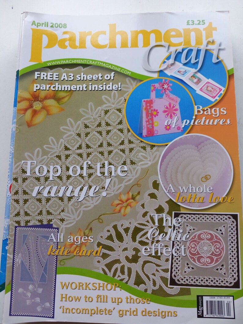 Parchment craft magazine June 2009, Freepost uk,ki image 5