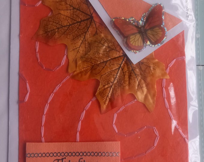 Handmade  Thinking of you , Sympathy  cards  , card and  envelope