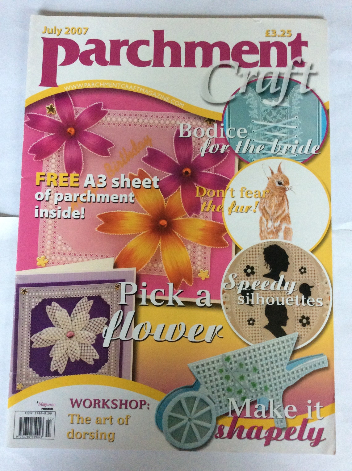 Parchment Craft Magazine July 2007 Freepost Uk Etsy