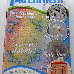 Parchment craft magazine June 2009, Freepost uk,ki image 3