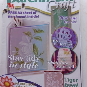 Parchment craft magazine June 2009, Freepost uk,ki JULY 2008