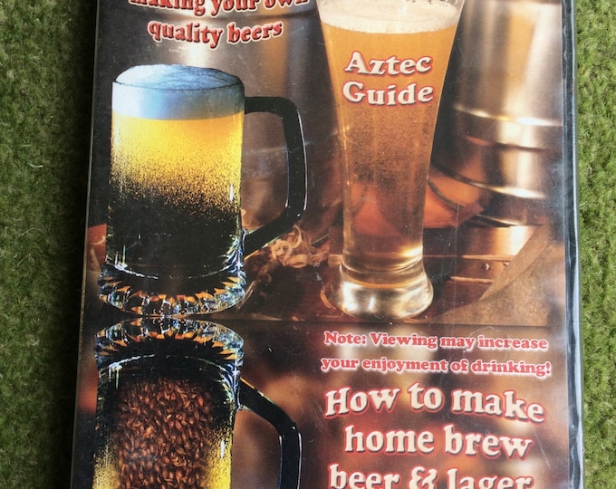 How to make home brew beers and lager, for beginners DVD, Homebrew Freepost U.K. Father’s Day,Birthday,Christmas