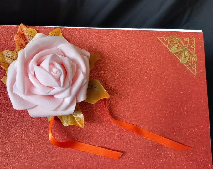 Handmade Mother's Day,Valentines, or Birthday card and gift box