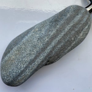 Natural Beach Stone Bottle Opener Real Rock Beer Opener Beverage Tool Bar Accessory Unique Coastal Gift Handcrafted in Maine USA image 5