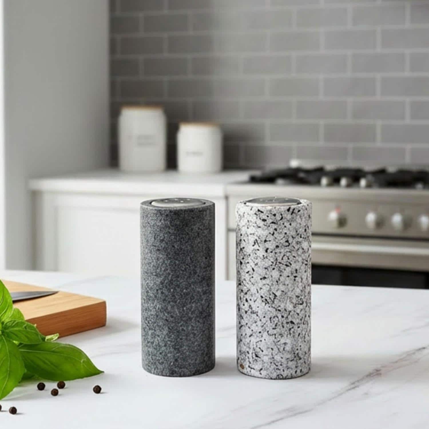 Pewter Salt and Pepper Shakers - Etsy