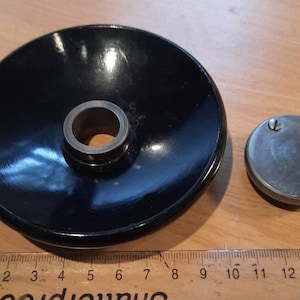 SINGER 221K Sewing Machine parts - black balance / Hand wheel.