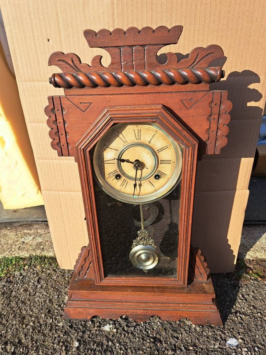 antique ansonia swinger antique clocks