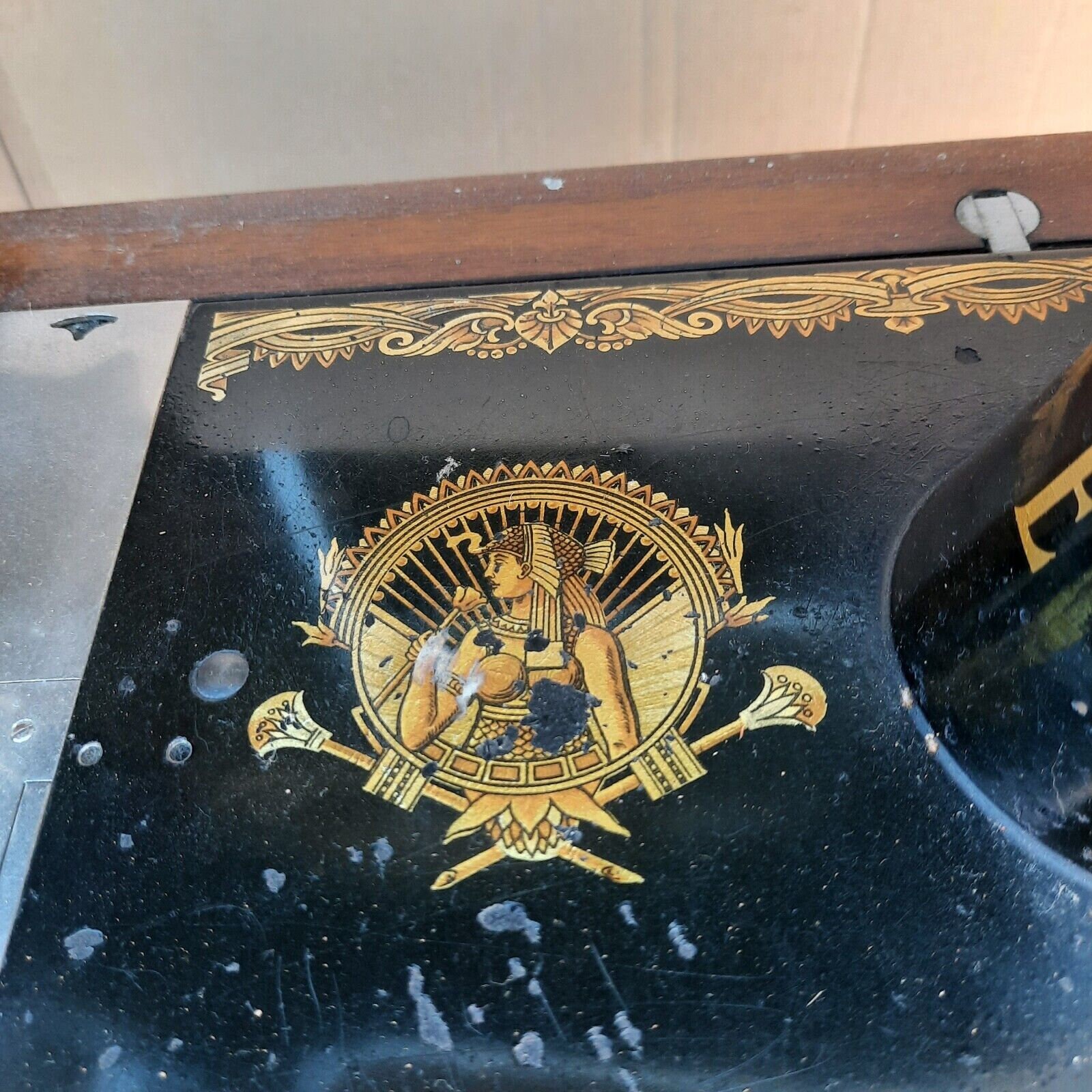 Vintage Frister and Rossmann Model E Long Bed Hand Crank Sewing Machine Etsy