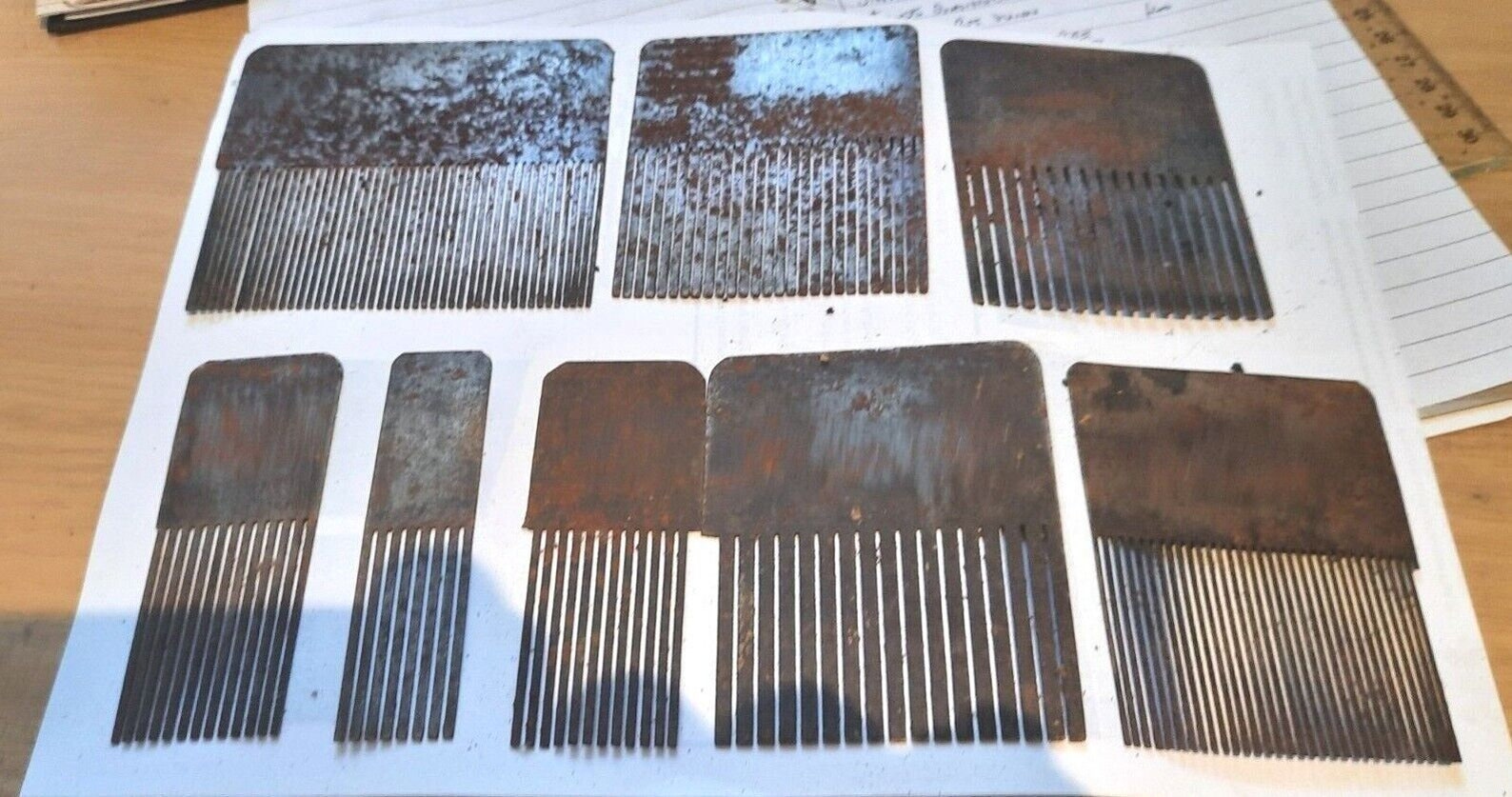 RARE Assortment of Antique Wood Graining Tools and Combs Etsy