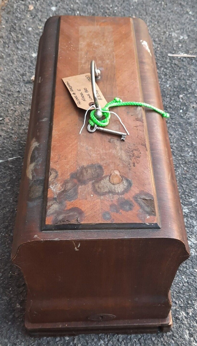 Vintage Frister and Rossmann Model E Long Bed Hand Crank Sewing Machine Etsy