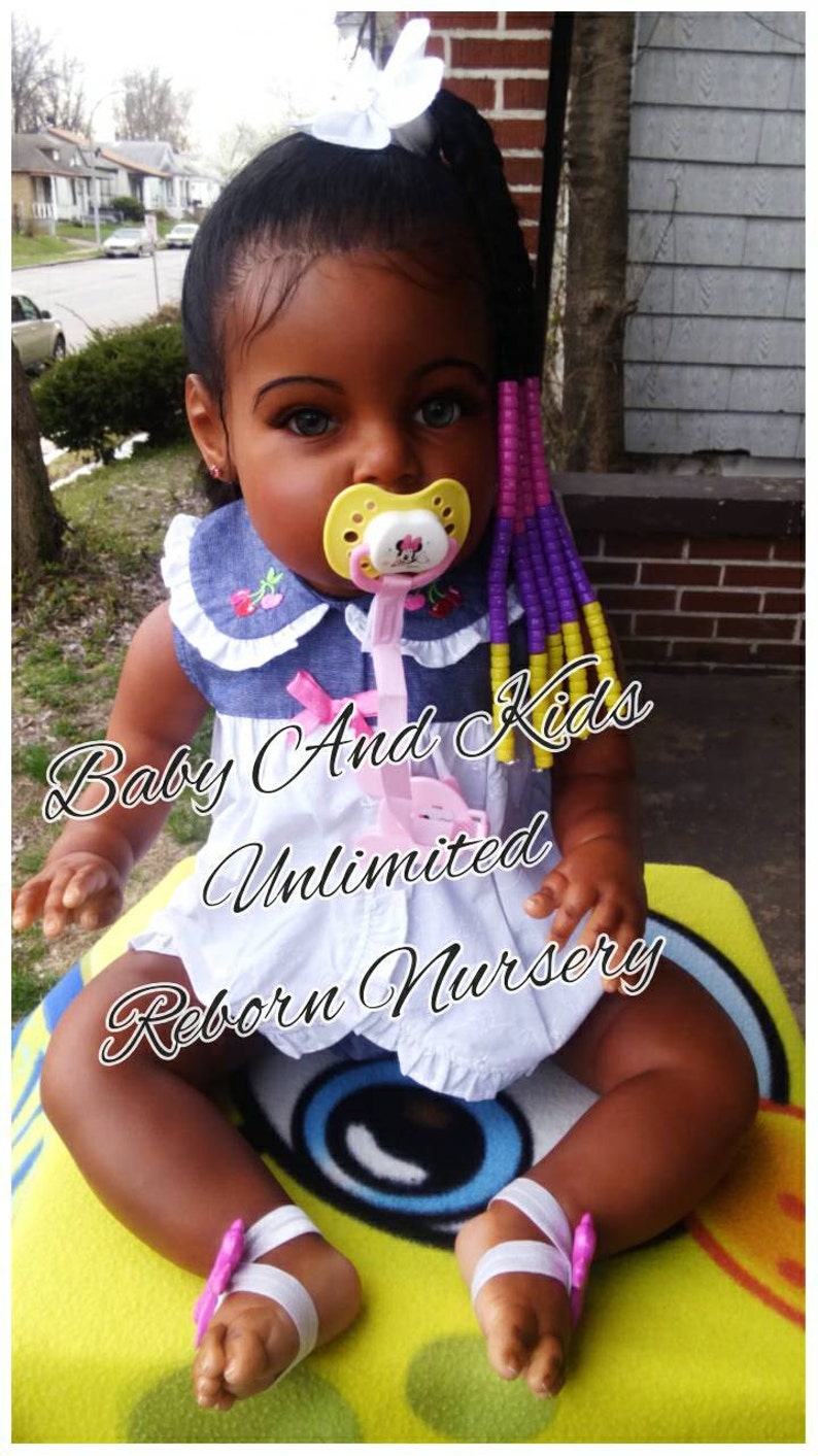 AA reborn toddler baby African American Biracial Custom | Etsy