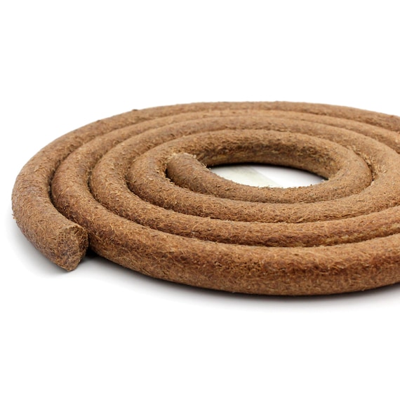 10mm Tan Leather Cord Natural10mm Round Leather Strap Etsy