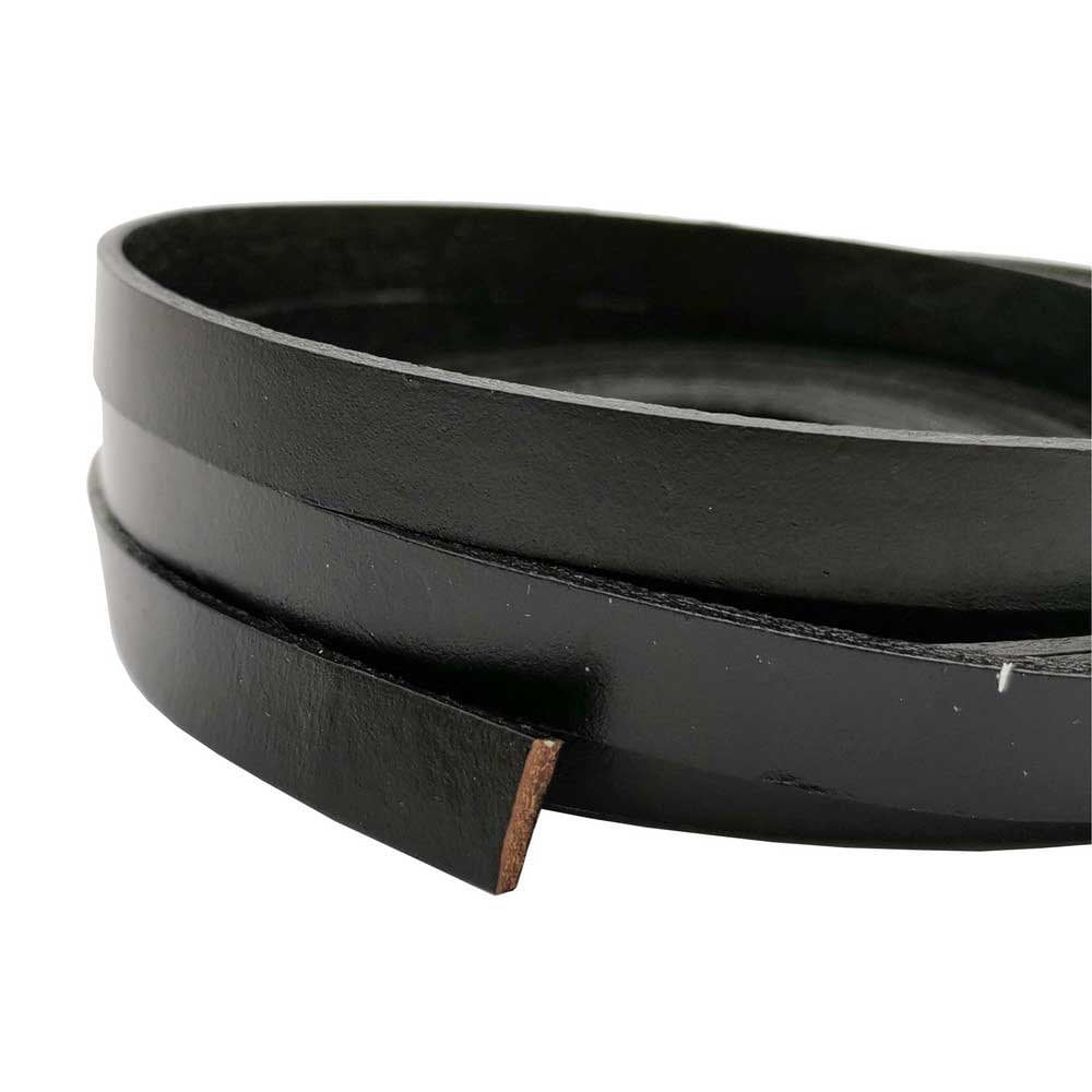 8mm Black Flat Leather Strap 8mmx2mm Genuine Leather Strip Etsy UK