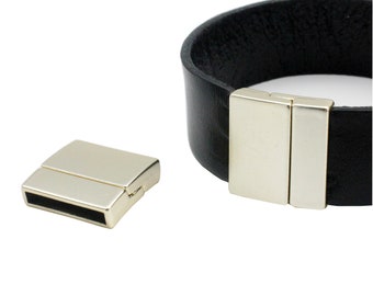 Matgouden magnetische armbandsluiting, eindsluiting sieraden (3 sets)