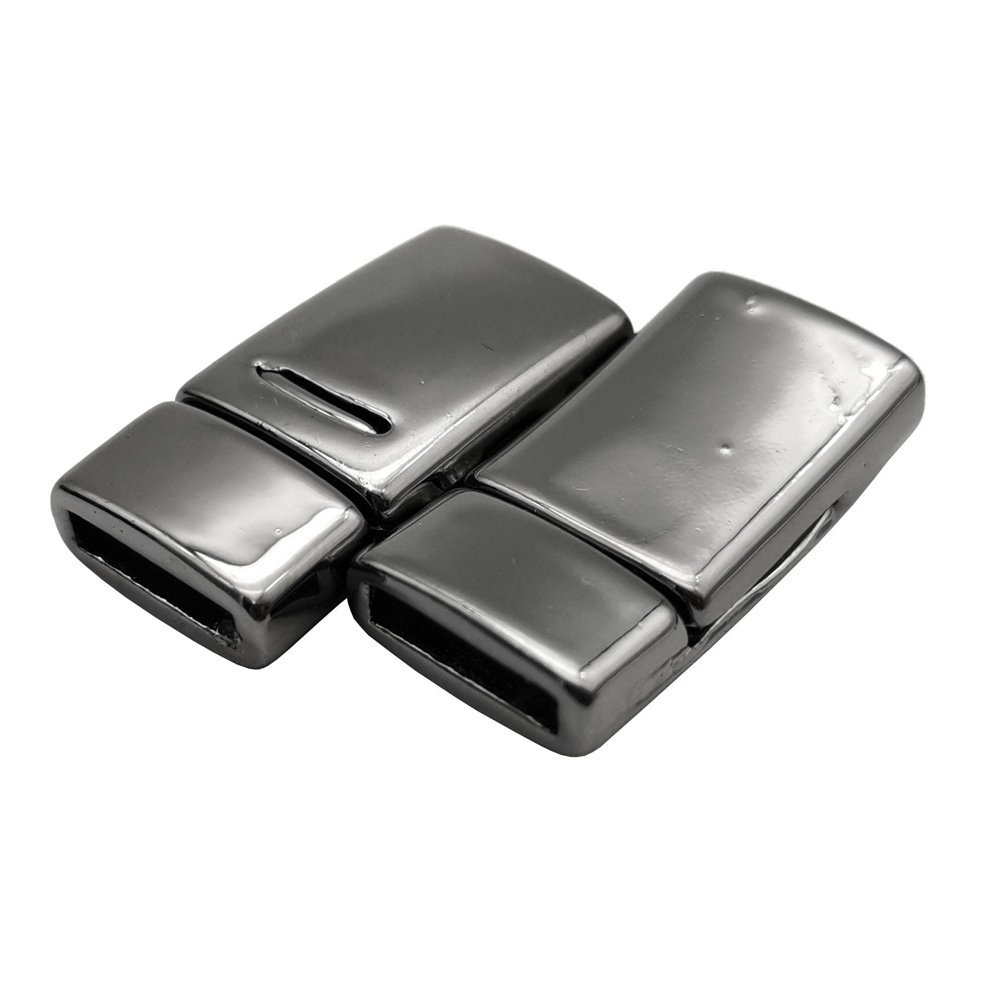 3 Pieces Rose Gold Flat Clasps for Bracelet Making Etsy