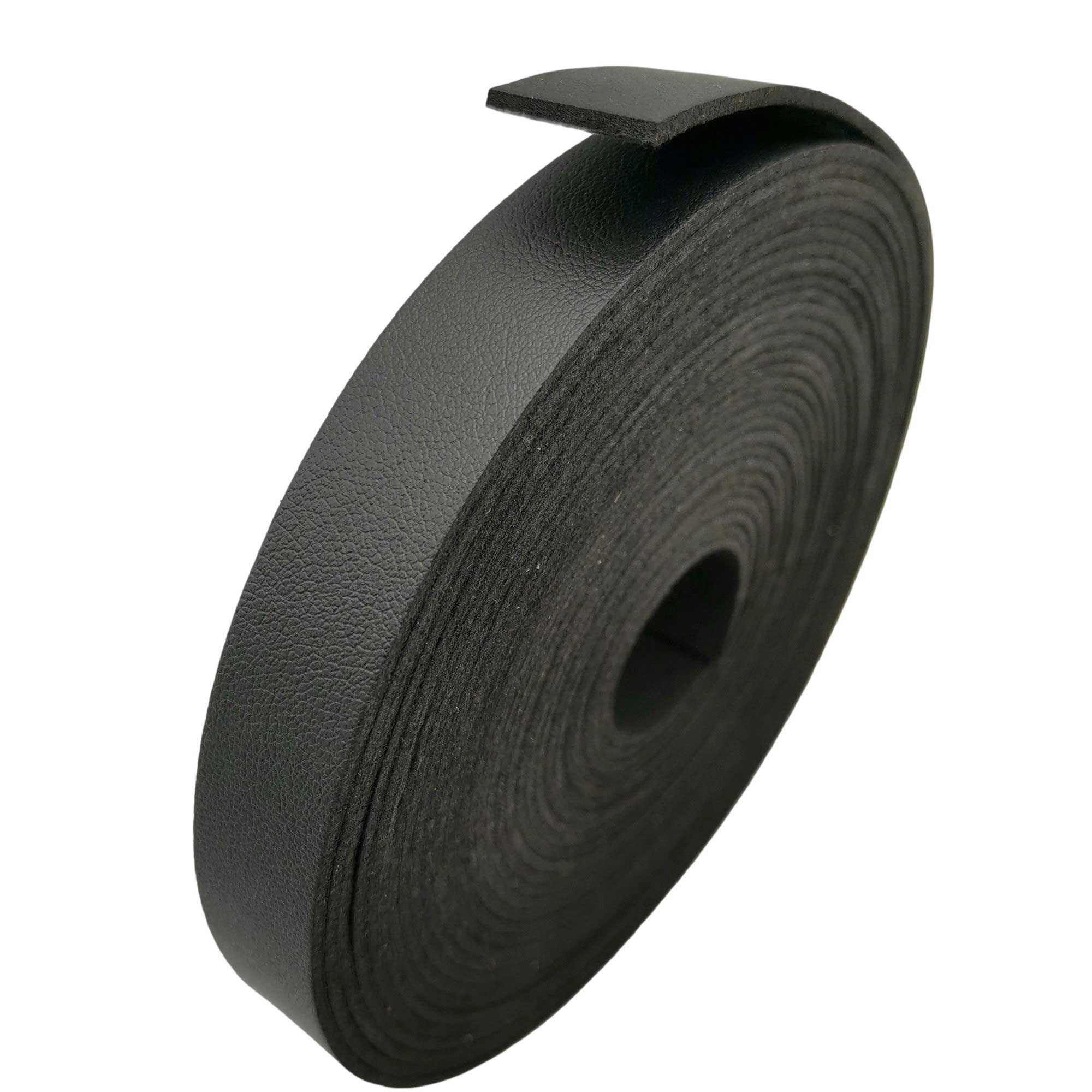 8mm Black Faux Suede Leather Strip Microfiber Soft and Etsy
