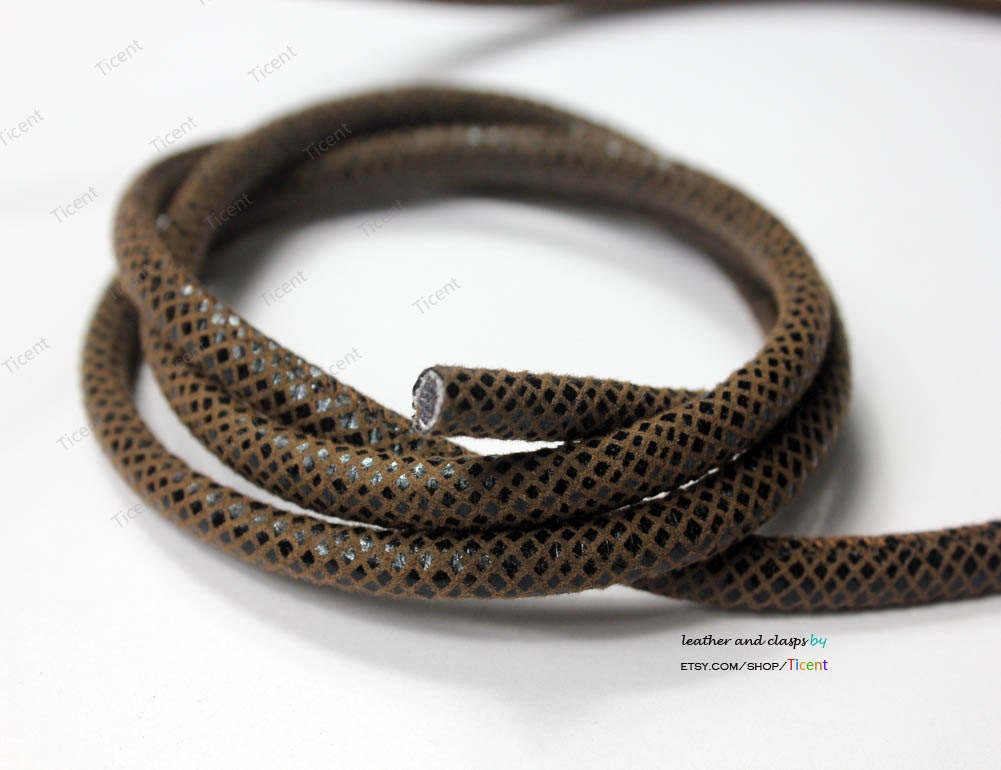 Shapesbyx 3 Yards 6mm Synthetic Leather Cord 6mm PU Leather