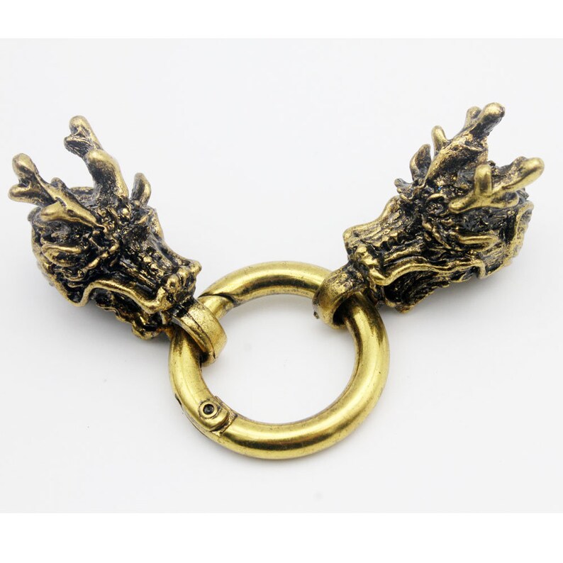 Dragon Clasp for Dragon Jewelry Making 9mm 11x7mm Hole Etsy