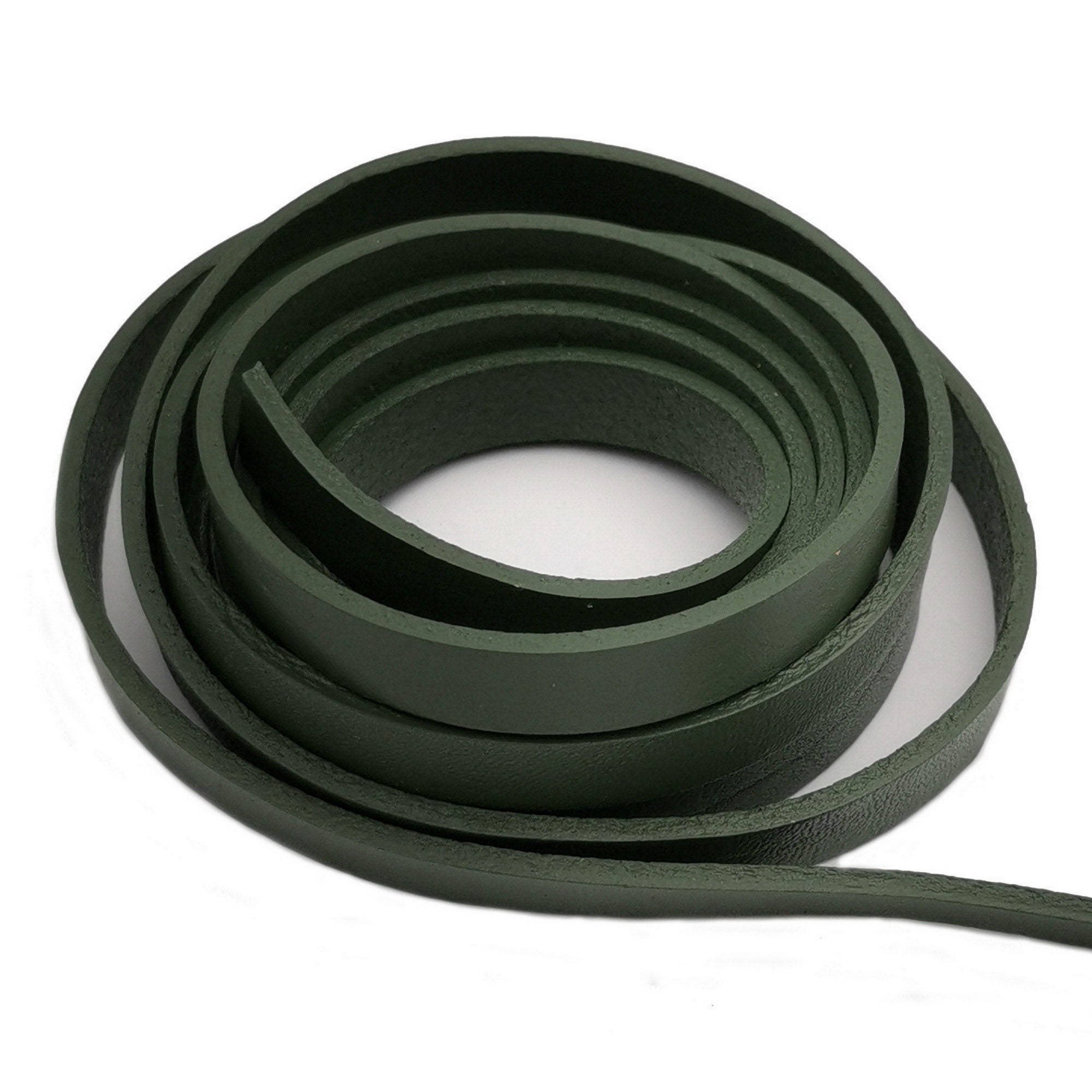 Forest Green Medium Size Soft Suede Leather Panel Pieces 6x8