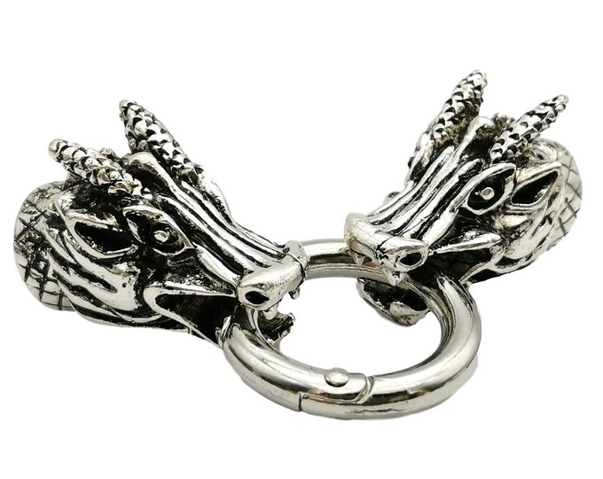 Dragon Clasp Dragon Jewelry Making Cord End 10mm Inner Hole