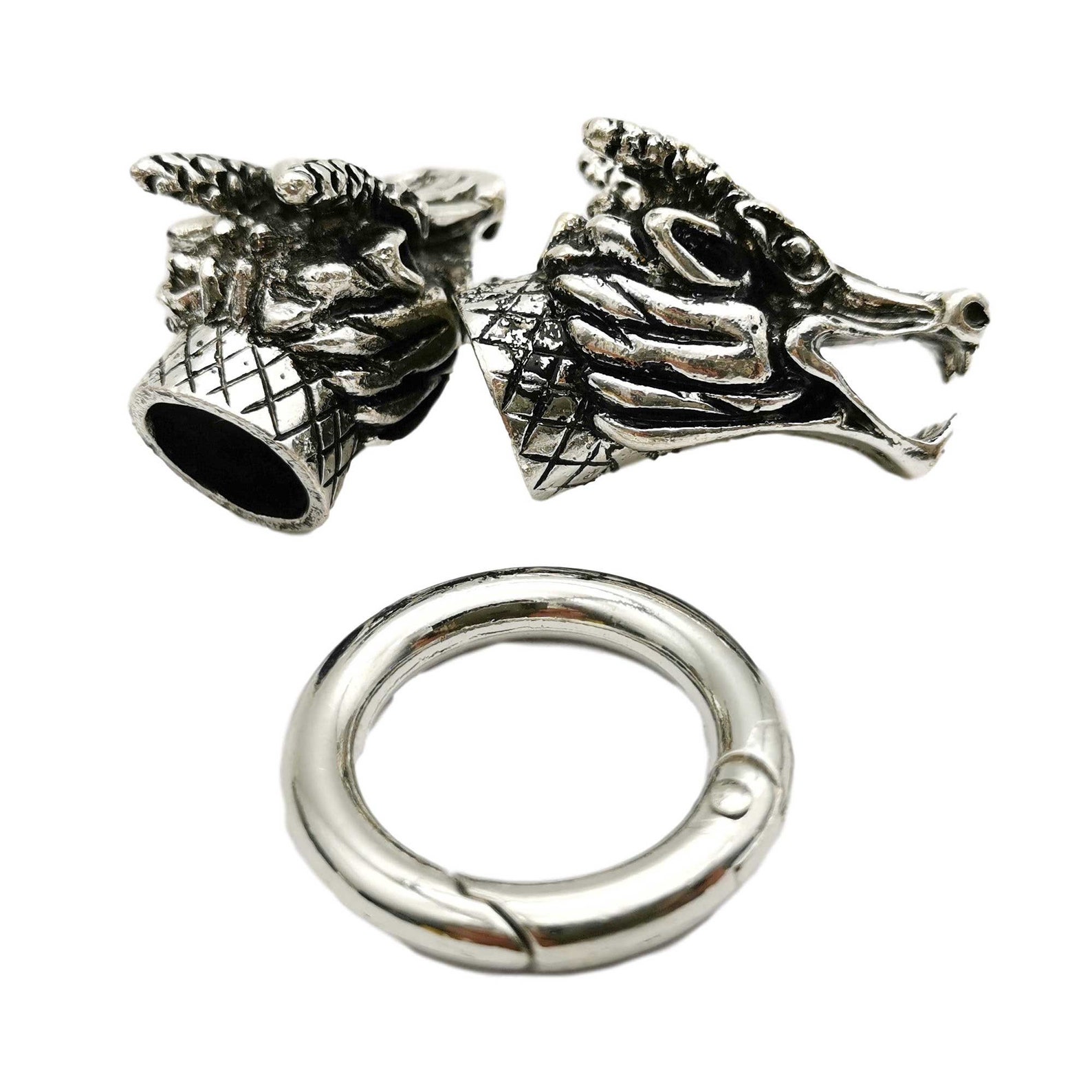 Dragon Clasp Dragon Jewelry Making Cord End 10mm Etsy UK