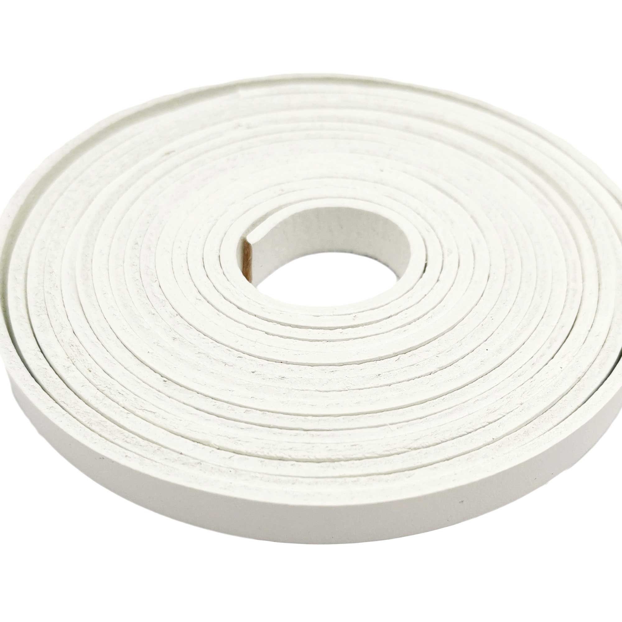 8mm Flat Leather Band White 8x2mm Genuine Leather Strip Etsy