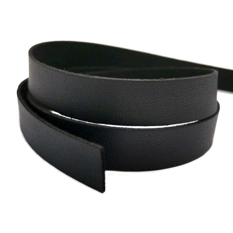 ShapesbyX 5 Yards 20mm Faux Suede Leather Microfiber Strip Black Soft and Flexible CS20M51 20mm 5 Yards