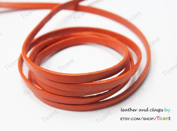 shapesbyX-10mm Flat Leather Strip 10mmx2mm Leather Strap for Jewelry M