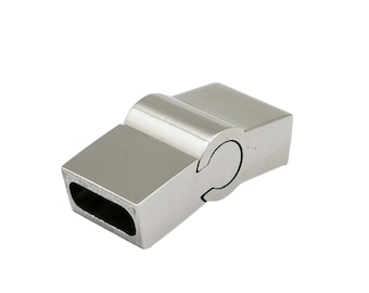 Magnetische roestvrijstalen sluiting, 8 mm platte band armband maken