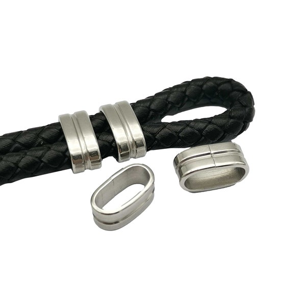 Leather Cord Slider Etsy