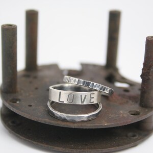 Knuckle Sterling Silver Stacking Ring Set