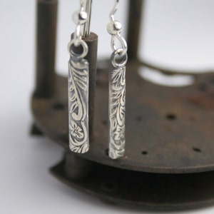 Sterling Silver Earrings - Dangle - Handmade