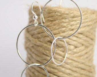 Sterling Silver Earrings - Dangle - Handmade