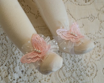 Butterfly Baby Barefoot Sandals, Baby Sandals, Butterfly Baby Shoes, Sitter Barefoot Sandals, Butterfly Photography Prop, Fairy Baby Shoes