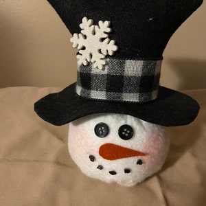 Tom Handmade Snowman Doll